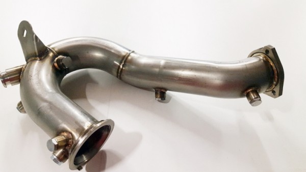 Audi A6 4G 4G C7 FL 3.0TDi 218PS/272PS DPF Katersatzrohr Downpipe Hosenrohr von Clubsport Elite