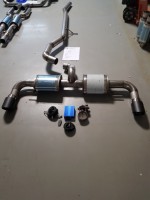 Audi TT 8J Quattro 3" / 76mm Sportauspuff Edelstahl Anlage Street mit EG Betriebserlaubniss Pro Klap Audi TT 8J Quattro 3" / 76mm Sportauspuff Edelstahl Anlage Street mit EG Betriebserlaubniss Pro Klap