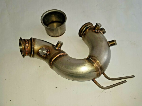 Downpipe Tuning ohne DPF Off \ Kat Ersatzrohr VW Passat B8 1.6 & 2.0TDI