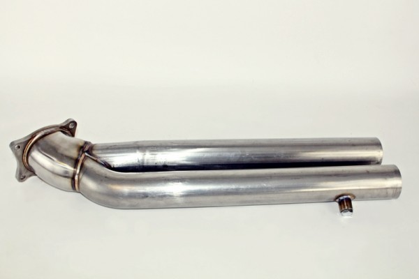 Audi A7 4G 3.0BiTDi 313PS DPF Ersatzrohr Downpipe Hosenrohr von Clubsport Elite