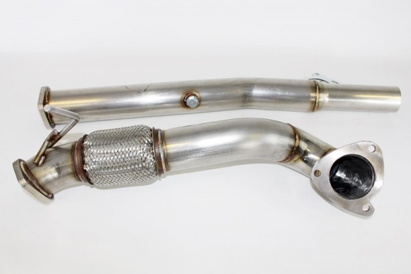 Audi S3 8L 1.8T quattro Hosenrohre - Katersatzrohre 76mm 63mm Edelstahl Downpipe