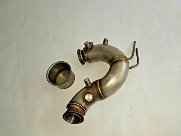 Downpipe Tuning ohne DPF Off \ Kat Ersatzrohr Golf 7 1.6 & 2.0TDI