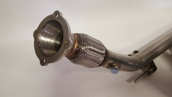 Skoda Octavia 1U 1.8T Downpipe Hosenrohr V2A 89 / 63mm no Kat