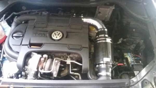 VW Polo 6R GTi 1.4TSi Carbon Performance Airbox Sportluftfilter Type2