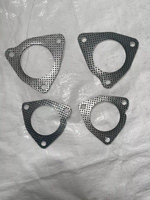 Audi S4 S5 3.0 TFSI Downpipe Dichtung Satz 4 teilig